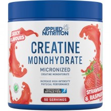 Креатин моногидрат Applied Nutrition Creatine Monohydrate 250 g /50 servings/ Strawberry Raspberry Креатин моногидрат Applied Nutrition Creatine Monohydrate 250 g /50 servings/ Strawberry Raspberry
