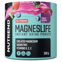 Микроэлемент Магний для спорта Nutrend MagnesLife Instant Drink Powde 500 g /60 servings/ Forest Berries