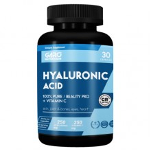 Хондропротектор (для спорта) GARO Nutrition Hyaluronic Acid 250 mg 30 Caps