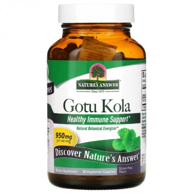 Готу кола Nature's Answer Gotu Kola 950 mg 90 Veg Caps