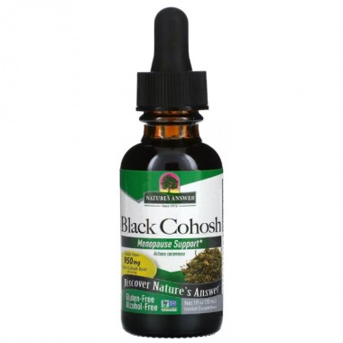 Клопогон Nature's Answer Black Cohosh, Alcohol-Free 950 mg 30 ml /30 servings/