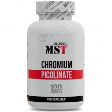 Микроэлемент Хром для спорта MST Nutrition Chromium Picolinate 200 Caps