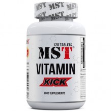 Витаминно-минеральный комплекс для спорта MST Nutrition Vitamin KICK 120 Tabs