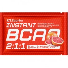Аминокислота BCAA для спорта Sporter Instant ВСАА 2:1:1 10 g Graipfruit