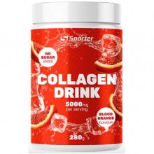 Хондропротектор (для спорта) Sporter Collagen Drink 280 g /40 servings/ Red Orange