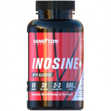 Комплекс до тренировки Vansiton Inosine + 60 Caps