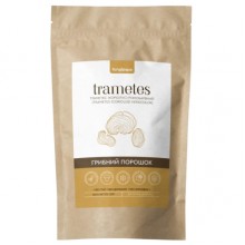 Грибной комплекс Fungipapa Траметес разноцветный (Trametes (Coriolus) versicolor) - грибной порошок 120 г /60 порций/