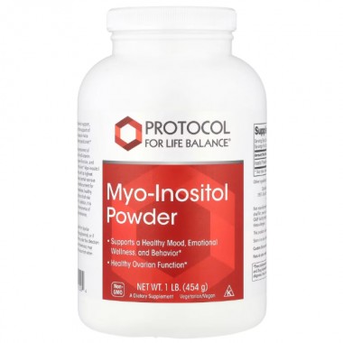 Фолиевая кислота Protocol for Life Balance Myo-Inositol Powder 454 g /76 servings/ Фолиевая кислота Protocol for Life Balance Myo-Inositol Powder 454 g /76 servings/