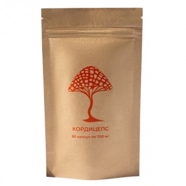Грибной комплекс Дедушка Мухомор Кордицепс милитарис 700 мг 60 капсул