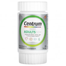 Витаминно-минеральный комплекс Centrum Silver, Adults 50+ 80 Tabs Витаминно-минеральный комплекс Centrum Silver, Adults 50+ 80 Tabs