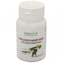 Противопростудное средство GreenSet Эвкалиптовый Микс - Эвкалиптовый Микс 90 таблеток Противопростудное средство GreenSet Эвкалиптовый Микс - Эвкалиптовый Микс 90 таблеток