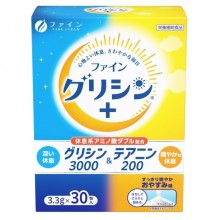 Глицин Fine Japan Glycine 3000 & Theanine 200 3,3 g 30 sticks Глицин Fine Japan Glycine 3000 & Theanine 200 3,3 g 30 sticks