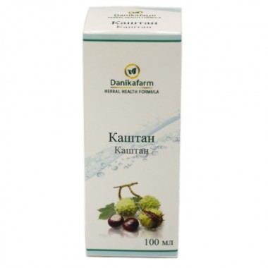 Комплекс для профилактики давления и кровообращения DanikaFarm БАЖ Каштан 100 мл
