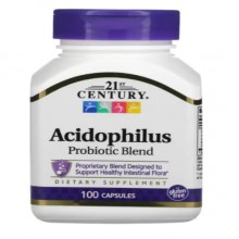 Пробиотик 21st Century Acidophilus Probiotic Blend 100 Caps