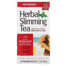 Заменитель питания 21st Century Herbal Slimming Tea Caffeine Free 24 Tea Bags Peppermint
