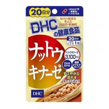 Комплекс для профилактики давления и кровообращения DHC Nattokinase 3100 FU 20 Tabs