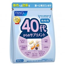 Витаминно-минеральный комплекс для мужчин Fancl 40s Supplement for Men 30 packs