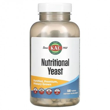 Пивные дрожжи KAL Nutritional Yeast 500 Tabs