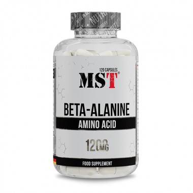 Бета-аланин для спорта MST Nutrition Beta-Alanine 120 Caps Бета-аланин для спорта MST Nutrition Beta-Alanine 120 Caps