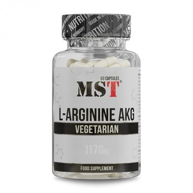 Аргинин для спорта MST Nutrition L-Arginine AKG 60 Caps