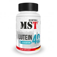 Лютеин MST Nutrition Lutein 40 mg 60 Softgels