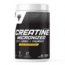 Креатин моногидрат Trec Nutrition Creatine Micronized 200 MESH + Taurine 400 g /60 servings/ Креатин моногидрат Trec Nutrition Creatine Micronized 200 MESH + Taurine 400 g /60 servings/