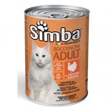 Влажный корм для котов Monge Simba Cat Wet индейка 0,415 Кг
