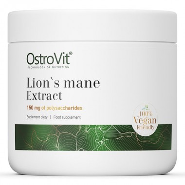 Натуральная добавка для спорта OstroVit Vege Lion's Mane Extract 50 g /100 servings/