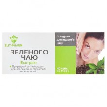 Зеленый чай Elit-Pharm Зеленого Чая Экстракт 40 таб