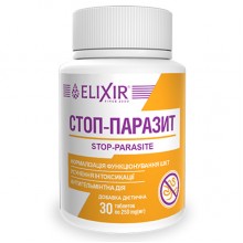 Антипаразитарный препарат Elixir Stop-Parasite 30 Tabs