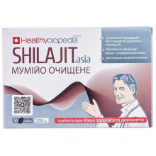 Экстракты для повышения иммунитета Healthyclopedia Shilajit.Asia 30 Tabs Экстракты для повышения иммунитета Healthyclopedia Shilajit.Asia 30 Tabs