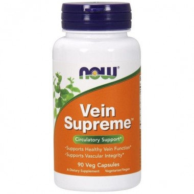 Комплекс для профилактики давления и кровообращения NOW Foods Vein Supreme 90 Veg Caps Комплекс для профилактики давления и кровообращения NOW Foods Vein Supreme 90 Veg Caps