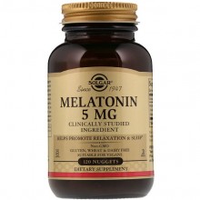 Мелатонин для сна Solgar Melatonin 5 mg 120 Nuggets