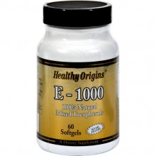 Витамин E Healthy Origins Vitamin E 1000 IU 60 Softgels Витамин E Healthy Origins Vitamin E 1000 IU 60 Softgels