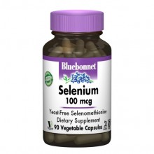 Селен Bluebonnet Nutrition Selenium 100 mcg 90 Veg Caps