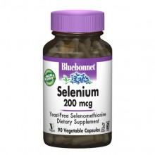 Селен Bluebonnet Nutrition Selenium 200 mcg 90 Veg Caps