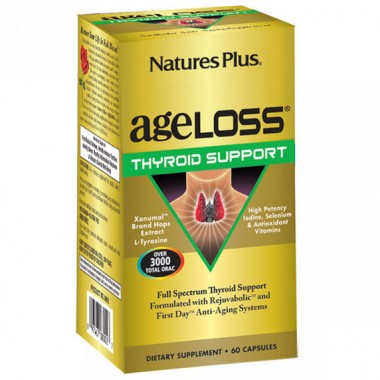 Комплекс для профилактики щитовидной железы Nature's Plus Age Loss Thyroid Support 60 Caps