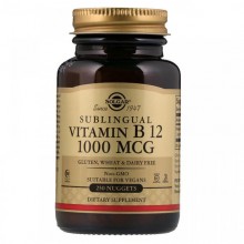 Витамин Б12 Solgar Vitamin B12 1000 mcg 250 Nuggets