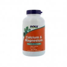 Микроэлемент Кальций NOW Foods Calcium & Magnesium, 500/250 mg 250 Tabs
