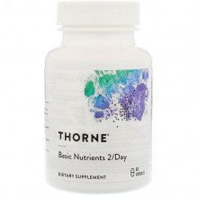 Витаминно-минеральный комплекс Thorne Research Basic Nutrients 2/Day 60 Caps Витаминно-минеральный комплекс Thorne Research Basic Nutrients 2/Day 60 Caps