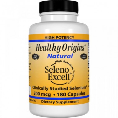 Селен Healthy Origins Seleno Excell Selenium 200 mcg 180 Caps