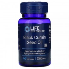Натуральная добавка для иммунитета Life Extension Black Cumin Seed Oil 60 Softgels