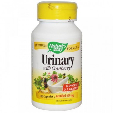 Клюква Nature's Way Urinary with Cranberry 420 mg 100 Caps