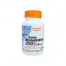 Ресвератрол Doctor's Best Trans-Resveratrol 200 mg 60 Veg Caps