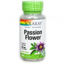 Комплекс для профилактики нервной системы Solaray Passion Flower 350 mg 100 Veg Caps Комплекс для профилактики нервной системы Solaray Passion Flower 350 mg 100 Veg Caps