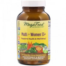 Витаминно-минеральный комплекс MegaFood Multi for Women 55+ 120 Tabs