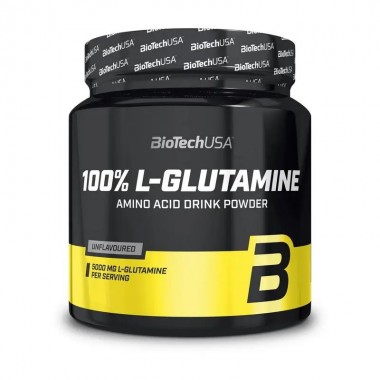 Глютамин для спорта BioTechUSA 100% L-GLUTAMINE 500 g /100 servings/ Глютамин для спорта BioTechUSA 100% L-GLUTAMINE 500 g /100 servings/