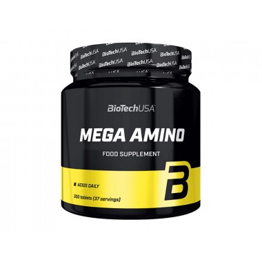 Аминокомплекс для спорта BioTechUSA MEGA AMINO 300 Tabs Аминокомплекс для спорта BioTechUSA MEGA AMINO 300 Tabs