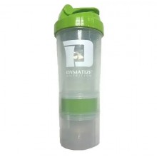 Шейкер Dymatize Smart Shaker 500 ml + 2 Container's Clear/Green