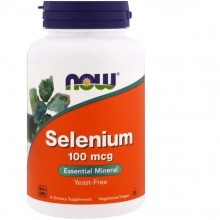 Селен NOW Foods Selenium 100 mcg 100 Tabs